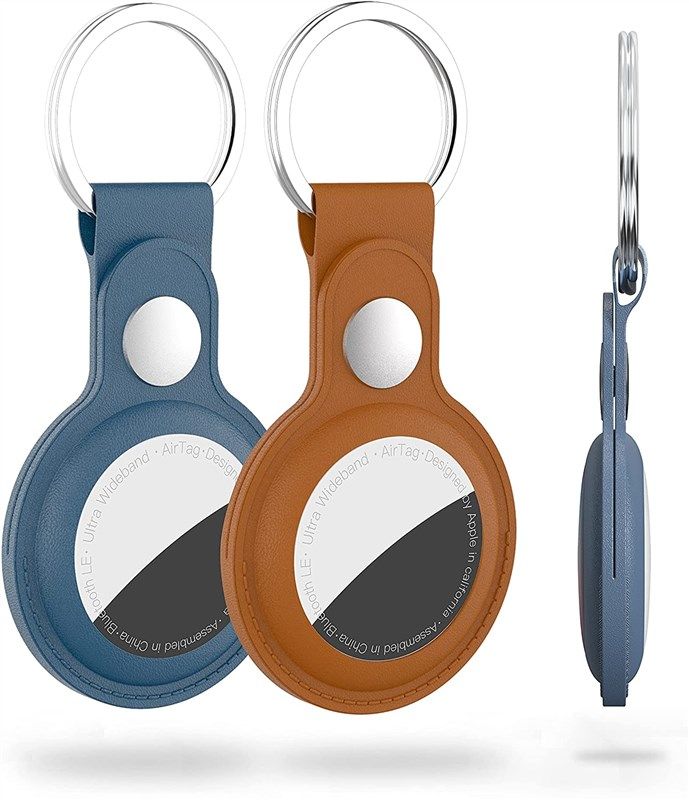 damonlight leather anti scratch keychain compatible 로고