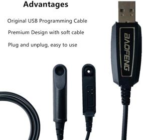 img 2 attached to Кабель для программирования Baofeng UV-9R USB: улучшенное подключение для портативных радиостанций UV-9R Plus, BF-9700, A-58, UV-XR, UV-5S, GT-3WP Plus.