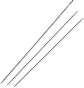 img 2 attached to Dritz 56B-D Beading Needles, Size 10/13 (4-Pack)