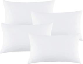 img 3 attached to Bedsure Cotton Standard Pillow Protectors
