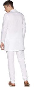 img 2 attached to Sethukrishna Cotton Sleeve Solid White Men's Clothing