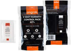 img 4 attached to 🌱 ONGROK 12-Pack of Size 8, 62% RH 2-Way Humidity Control Packs - Each pack ideal for up to 1 oz