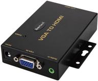 🔌 конвертер vga в hdmi 1080p с аудиопортом для пк, ноутбука, компьютера mac и проектора логотип