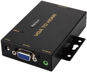 img 4 attached to 🔌 Конвертер VGA в HDMI 1080P с аудиопортом для ПК, ноутбука, компьютера Mac и проектора