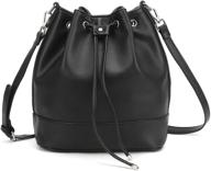 stylish drawstring bucket crossbody shoulder handbags 👜 and wallets for women - ideal hobo bags logo