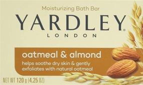 img 3 attached to 🧼 Yardley Oatmeal and Almond Bar Soap, 4.25 Ounce, Soothing Oatmeal & Almond Scent