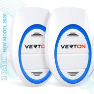 🐜 vo1b 2pack - ultrasonic pest repeller: effective electronic plug-in repellent for rodents, insects, roaches, spiders, bed bugs, and more! logo