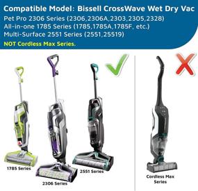 img 3 attached to Bissell CrossWave Cleaner Cordless: The Ultimate Solution for Effective Replacements