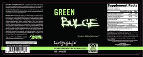 img 2 attached to Controlled Labs Green Bulge Supplement - 30 Servings Advanced Creatine Matrix Volumizer for Improved Strength, Stamina, Performance, and Muscle Recovery - Caffeine and Stimulant-Free Formula Ideal for Men and Women