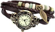 avaner vintage handmade leather bracelet logo