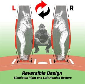 img 1 attached to 🎯 Enhance Accuracy and Safety with the GoSports Baseball & Softball Xtraman Dummy Batter Pitching Training Mannequin