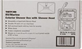 img 1 attached to 🚿Thetford 36765: Комплект Ultimate Exterior Shower Box для автодомов, лодок и домов на колесах!