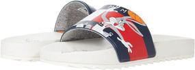 img 1 attached to 👟 Stylish and Comfortable: Tommy Hilfiger Unisex-Child Slide Sandal - A Perfect Summer Footwear Choice