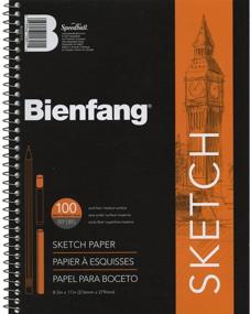img 1 attached to 📒 Bienfang Sketch Pad, 8.5x11 Inch - R237117, White