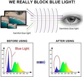 img 3 attached to OCCI CHIARI Blue Light Reading Glasses Computer Reader for Men - Small Fashion Frames (0 1.0 1.5 2.0 2.5 3.0 3.5)