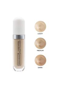 img 1 attached to 💧 MONCARLINO Long-Lasting Fluid Concealer - Medium Shade, 0.27 fl oz