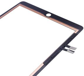 img 1 attached to 📱 iPad 9.7" 2018 White Digitizer Repair Kit - Touch Screen Replacement for A1893 A1954 (No Home Button, Excludes LCD) + Adhesive & Tools