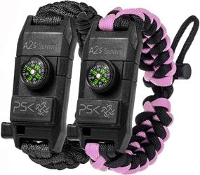 img 4 attached to Paracord Bracelet Personal Survival Outdoors Outdoor Recreation and Camping & Hiking