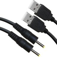 🔌 siocen 5ft 2 pack usb to 2.5mm charging cable for rca cambio w101 v2, dragon touch x10, tagital mtm-7054, neutab n7s pro, npole n718-ips, nabi 2 nabi2-nv7a, irulu walknbook 2, lillypad jr. tablet: reliable charging solution for multiple devices logo