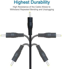 img 3 attached to 🔌 SIOCEN 5FT 2 Pack USB to 2.5mm Charging Cable for RCA Cambio W101 V2, Dragon Touch X10, Tagital MTM-7054, NeuTab N7S Pro, NPOLE N718-IPS, Nabi 2 NABI2-NV7A, iRULU WalknBook 2, LillyPad Jr. Tablet: Reliable Charging Solution for Multiple Devices