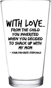 img 3 attached to 🍺 Bonus Dad Beer Pint Glass - Inherited Child Gift Idea for Stepfathers - Best Stepdad Present - Gag Father’s Day & Funny Birthday Gift for Step Dad from Stepdaughter, Stepson