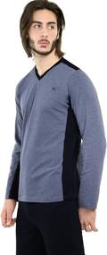 img 3 attached to Yugo Sport Mens Knit Pajama Men's Clothing for Sleep & Lounge