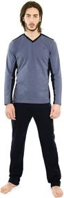 img 4 attached to Yugo Sport Mens Knit Pajama Men's Clothing for Sleep & Lounge