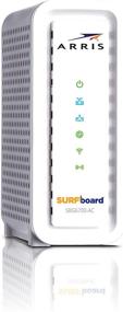 img 3 attached to ARRIS Surfboard SBG6700AC (8x4) Docsis 3.0 Cable Modem AC1600 Dual Band Wi-Fi Router 📶 - White, Certified for Comcast Xfinity, Spectrum, Cox & More - Max Download Speed: 343 Mbps