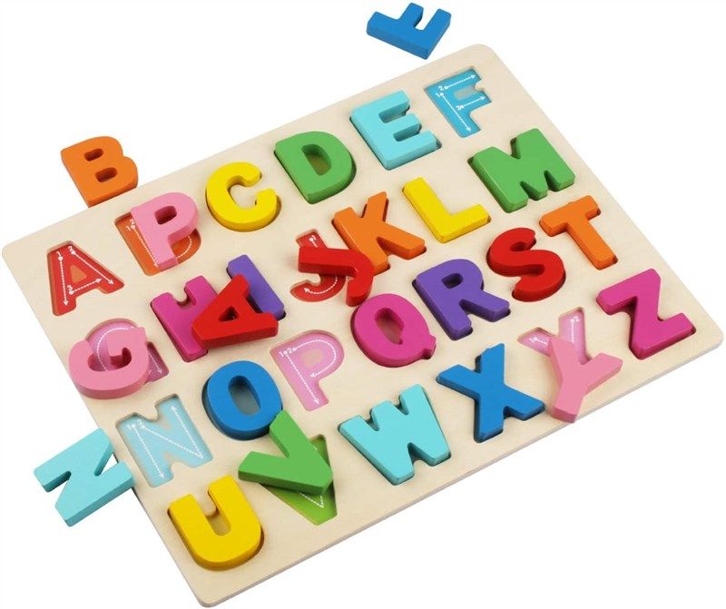 alphabet toddlers preschool educational construction 로고