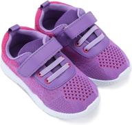 👟 mallofusa washable girls' lightweight breathable sneakers logo