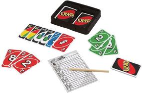 img 2 attached to Deluxe Uno Card Game with Enhanced Features