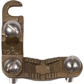img 1 attached to 🔗 Morriss Direct Burial Copper Ground Pipe Clamps: Ideal for Connecting Grounding Electrodes to Water Pipes, Tubing, Ground Rods - 2-10 Wire Range, 1-1/4-2” Water Pipe Range, 5/16-18 Screw Thread