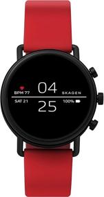 img 4 attached to 👨 Men's Skagen Connected Stainless Smartwatch with Touchscreen