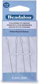 img 1 attached to Beadalon Collapsible Needles 2 5 Inch Medium