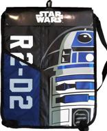 star wars r2 d2 cinch bag logo