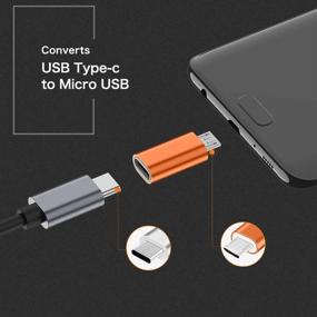 img 2 attached to 🔌 Advanced USB C to Micro USB Adapter for Industrial Electrical Applications