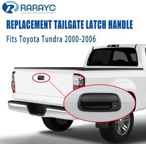 img 3 attached to 🚘 2000-2006 Toyota Tundra Tailgate Handle Liftgate Latch Handle - Replacement for OEM 69090-0C010, 69090-0C030-C0