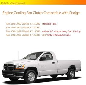 img 3 attached to Cooling Clutch Dodge 1500 2002 2008