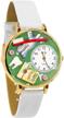 whimsical watches g0620032 assistant goldtone logo