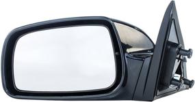 img 4 attached to 🚗 Регулируемое электрически зеркало левой двери для Toyota Camry (07-11) - замена незапотевающего, ненакладного зеркала - TO1320215
