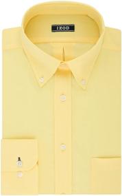 img 1 attached to 👔 IZOD Stretch Sleeve Dress Shirts for Men in Shirts