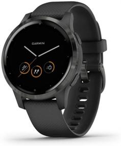 img 4 attached to 📱 Восстановленный часы Garmin vívoactive 4S Black с GPS, музыкой, мониторингом энергии тела, анимированными тренировками и датчиками насыщения кислородом