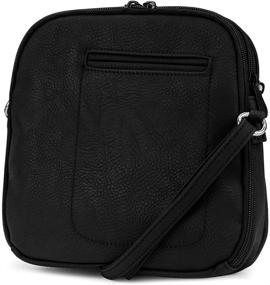 img 1 attached to MultiSac North South Around Crossbody Women's Handbags & Wallets