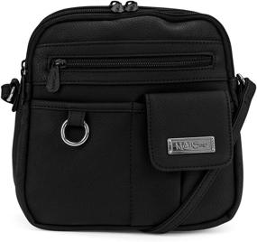 img 3 attached to MultiSac North South Around Crossbody Women's Handbags & Wallets