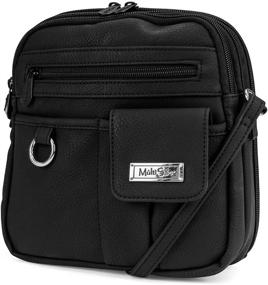 img 4 attached to MultiSac North South Around Crossbody Women's Handbags & Wallets