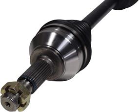 img 1 attached to 🚗 Black & Silver Left Front Driver Side CV Axle Shaft Assembly - GSP NCV53911