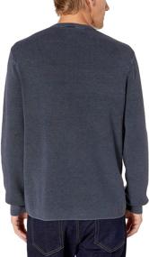 img 2 attached to 👕 Men's X-Large Cotton Henley Sweater by Goodthreads - Clothing for Shirts