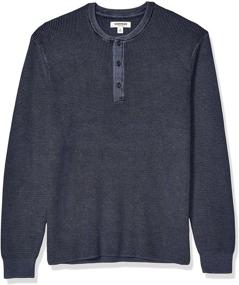 img 4 attached to 👕 Men's X-Large Cotton Henley Sweater by Goodthreads - Clothing for Shirts