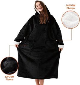 img 3 attached to EHEYCIGA Легкая толстовка Oversized Увеличенный размер