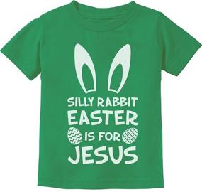 img 4 attached to 🐰 Tstars - Cute Easter Bunny Rabbit Kids T-Shirt with a Jesus Twist